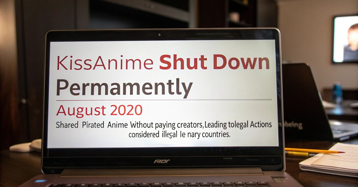 Why Did KissAnime Shut Down?